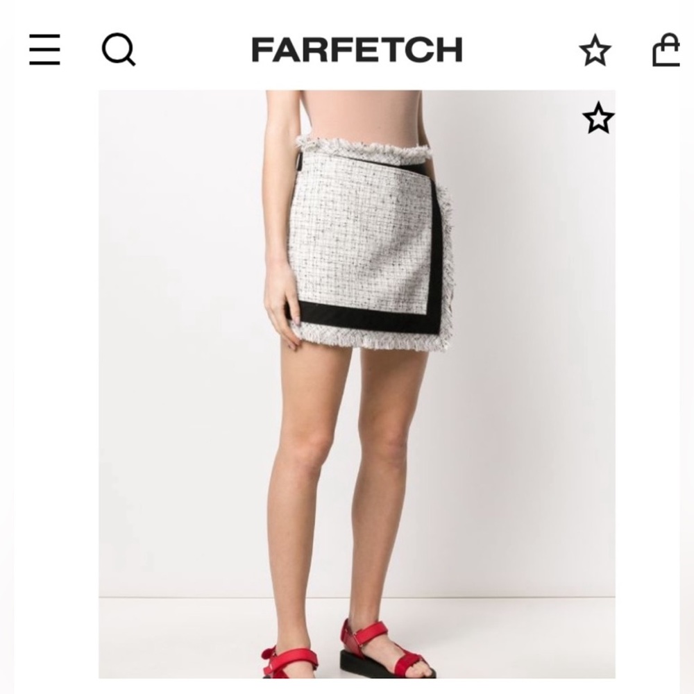Sacai Tweed Skirt/Skort | NWT